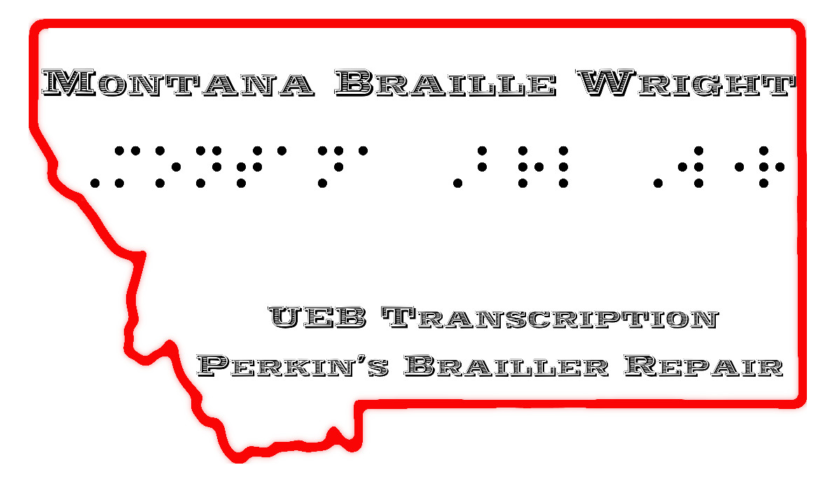 Montana
          Braille Wright logo